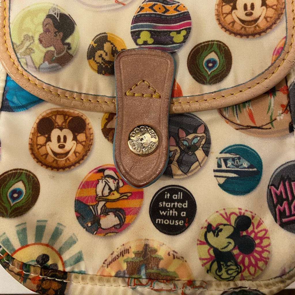 Disney Cast Member Vintage Dooney And Bourke Crossbody